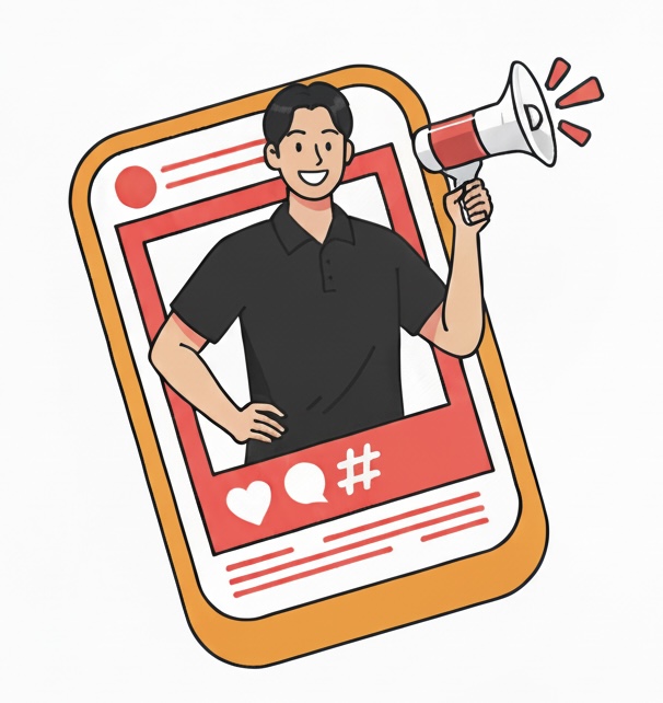 この度〝とある人物〟をSNS担当に任命しました🕴🏻