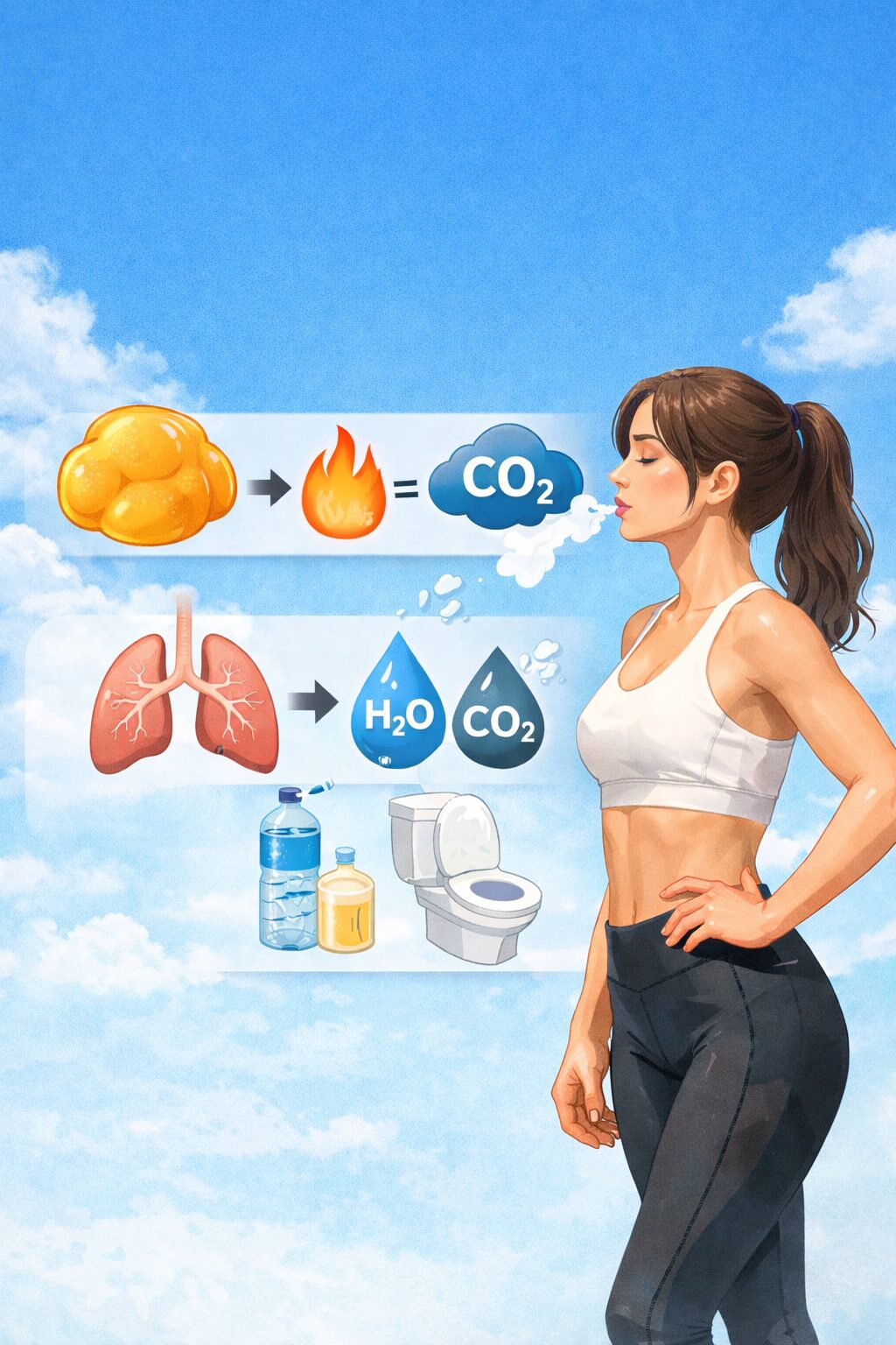 体脂肪はどこへ消える？