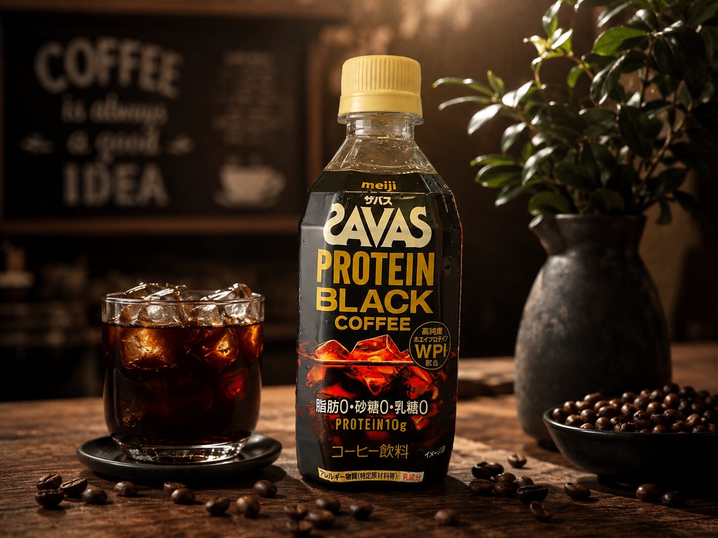 ザバス「プロテイン ブラックコーヒー」徹底レビュー