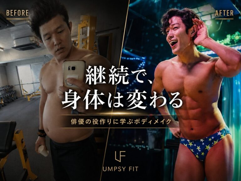 目指す身体はつくれる｜俳優の役作りとトレーニング