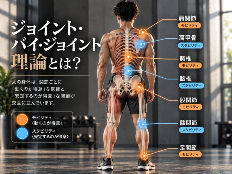 動く関節・安定する関節「ジョイント・バイ・ジョイント理論」とは？